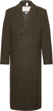 Hugo Designers Coats Wool Coats Brown Brixtol Textiles