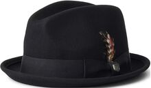 Gain Fedora Accessories Headwear Hats Svart Brixton*Betinget Tilbud