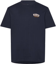 Regal S/S Stt Tops T-shirts Short-sleeved Navy Brixton