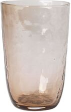 Drikkeglas 'Hammered' Home Tableware Glass Drinking Glass Nude Broste Copenhagen