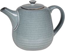 Tea Pot Nordic Sea Home Tableware Jugs & Carafes Teapots Blå Broste Copenhagen*Betinget Tilbud