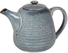Tea Pot Nordi Sea Home Tableware Jugs & Carafes Teapots Blå Broste Copenhagen*Betinget Tilbud