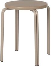 Oda Stool Home Furniture Chairs & Stools Stools & Benches Beige Broste Copenhagen*Betinget Tilbud