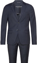 Bs Napa Slim Fit Suit Set Kostym Navy Bruun & Stengade