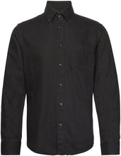 Bs Middlecoff Casual Slim Fit Shirt Tops Shirts Casual Black Bruun & Stengade