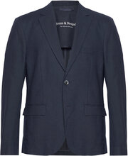 Bs Pollino Classic Fit Blazer Suits & Blazers Blazers Single Breasted Blazers Navy Bruun & Stengade