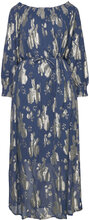 Bottlebrushbbkarlotta Dress Dresses Shirt Dresses Marineblå Bruuns Bazaar*Betinget Tilbud