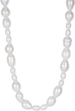 Posh Pearl Short Necklace Accessories Jewellery Necklaces Pearl Necklaces White Bud To Rose