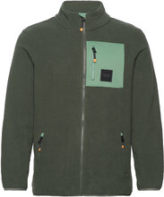 Basecamp Fleece Jacket 2.0 Sport Sweatshirts & Hoodies Fleeces & Midlayers Khaki Green Bula