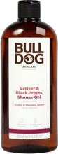 Vetiver & Black Pepper Shower Gel 500 Ml Beauty MEN Skin Care Body Shower Gel Nude Bulldog*Betinget Tilbud