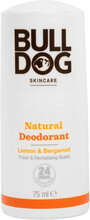 Lemon&Bergamot Deodorant 75 Ml Beauty Men Deodorants Sticks Nude Bulldog