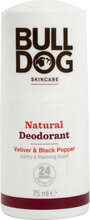 Vetiver&Blackpepper Deodorant 75 Ml Beauty MEN Deodorants Sticks Nude Bulldog*Betinget Tilbud