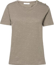 Toulon Bis T-Shirt T-shirts & Tops Short-sleeved Grønn BUSNEL*Betinget Tilbud