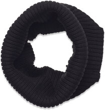 Ornella Collar Accessories Scarves Neckwarmer Svart BUSNEL*Betinget Tilbud