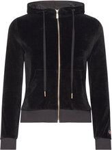 Amanda Hoodjacket Designers Sweatshirts & Hoodies Hoodies Black BUSNEL