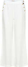 Pernille Trouser Designers Trousers Linen Trousers White BUSNEL