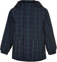 Little Alvin Spring- & Rain Jacket Outerwear Rainwear Jackets Navy By Lindgren