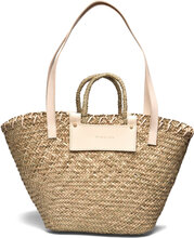 Willow Straw Bag Designers Totes Beige Malina