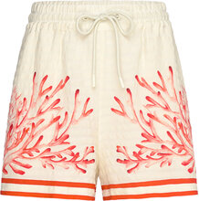 Iris High Rise Drawstring Shorts Bottoms Shorts Casual Shorts Multi/patterned Malina
