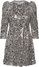 Hollis Sequin Mini Dress Dresses Sequin Dresses Multi/mønstret By Malina*Betinget Tilbud