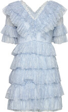 Sky Dress Sky Blue Dresses Lace Dresses Blå By Malina*Betinget Tilbud