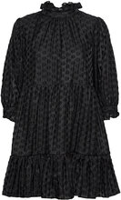 Arya Dress Kort Kjole Svart By Malina*Betinget Tilbud