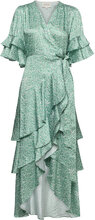 Vienna Dress Dresses Summer Dresses Grønn By Malina*Betinget Tilbud