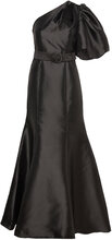Alaia Shoulder Mermaid Maxi Dress Designers Maxi Dress Black Malina