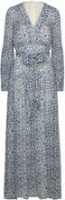 Alicia Long Sleeve Maxi Dress Designers Maxi Dress Blue Malina