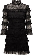 Carmine Mini Dress Designers Short Dress Black Malina