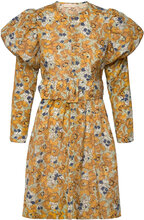 Cotton Jacquard Mini Dress Dresses Summer Dresses Multi/mønstret By Ti Mo*Betinget Tilbud