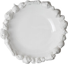 Plate Shell Home Tableware Serving Dishes Serving Platters Hvit Byon*Betinget Tilbud