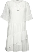 Sheer Heather Dress Kort Kjole White Bzr