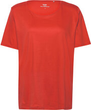 Favourites Paradise T-Shirt T-shirts & Tops Short-sleeved Rød Calida*Betinget Tilbud