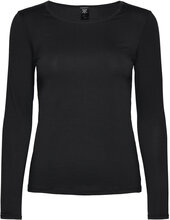 Natural Comfort Top Long-Sleeve Tops T-shirts & Tops Long-sleeved Black Calida