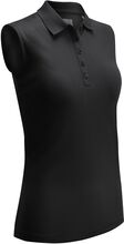 Sleeveless Knit Polo Sport T-shirts & Tops Polos Black Callaway