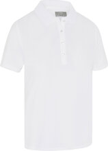 Swingtech Ladies Solid Polo Sport T-shirts & Tops Polos White Callaway