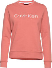 Core Logo Ls Sweatshirt Tops Sweatshirts & Hoodies Sweatshirts Pink Calvin Klein