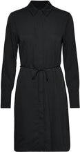 Recycled Cdc Shirt Dress Kort Klänning Black Calvin Klein