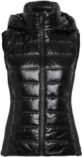 Lw Padded Waisted Nylon Vest Vests Padded Vests Black Calvin Klein