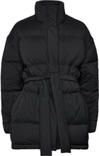 Seamless Belted Jacket Foret Jakke Black Calvin Klein