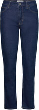 Mid Rise Slim - Mid Blue Bottoms Jeans Straight-regular Blue Calvin Klein