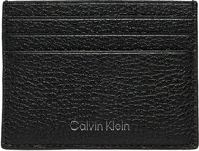 Warmth Cardholder 6Cc Accessories Wallets Cardholder Black Calvin Klein