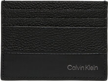 Subtle Mix Cardholder 6Cc Accessories Wallets Cardholder Black Calvin Klein