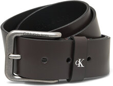 Rounded Classic Belt 38Mm Accessories Belts Classic Belts Brown Calvin Klein
