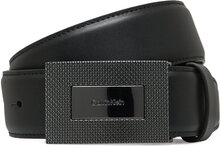 Adj Formal Pique Plaque 35Mm Accessories Belts Classic Belts Black Calvin Klein