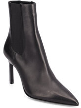 Geo Stiletto Chelsea Boot 90 Shoes Boots Ankle Boots Ankle Boots With Heel Black Calvin Klein