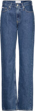 Low Rise Straight Bottoms Jeans Straight-regular Blue Calvin Klein Jeans