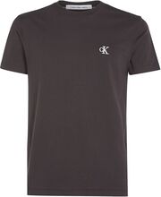 Ck Essential Slim Tee Tops T-shirts Short-sleeved Black Calvin Klein Jeans