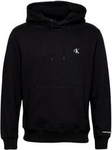 Ck Essential Regular Hoodie Tops Sweat-shirts & Hoodies Hoodies Black Calvin Klein Jeans